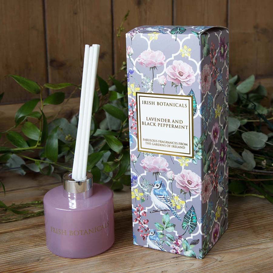 Irish Botanicals Lavender & Black Peppermint Diffuser | Butterslip
